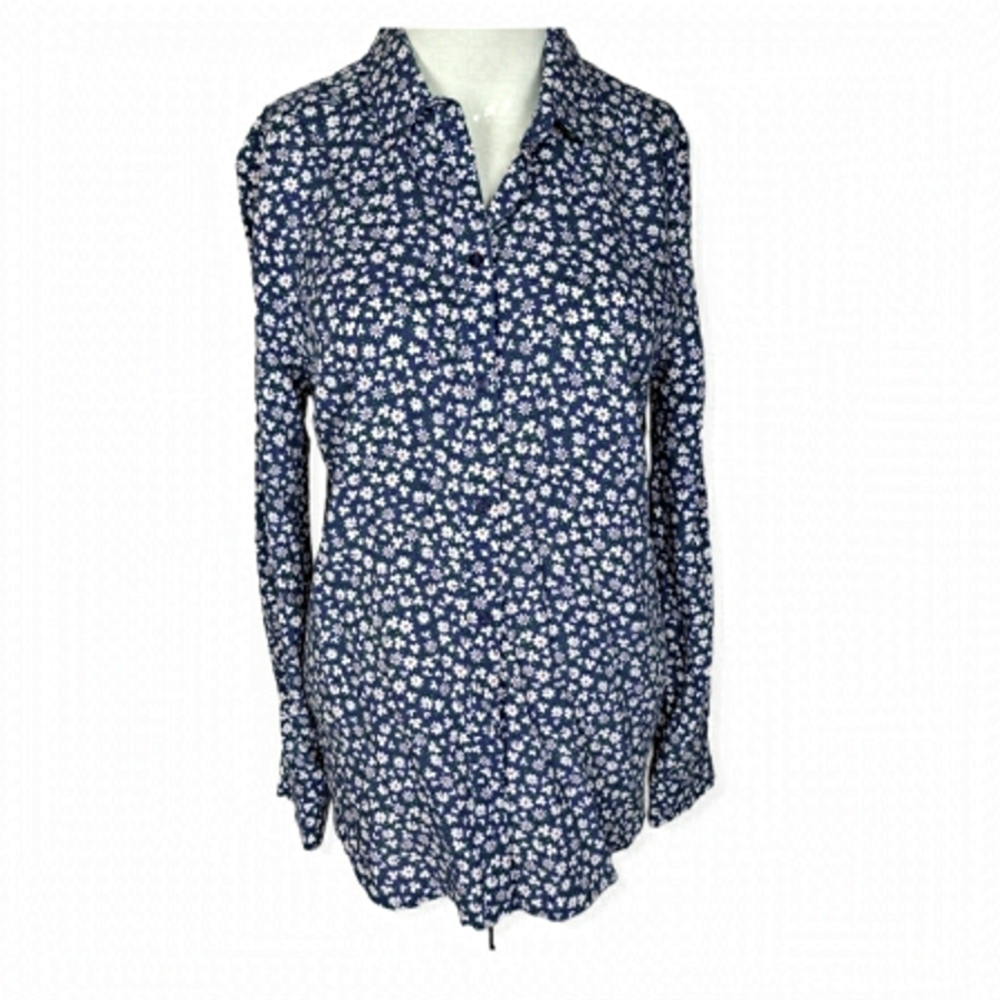 TOPSHOP Floral Button down Shirt